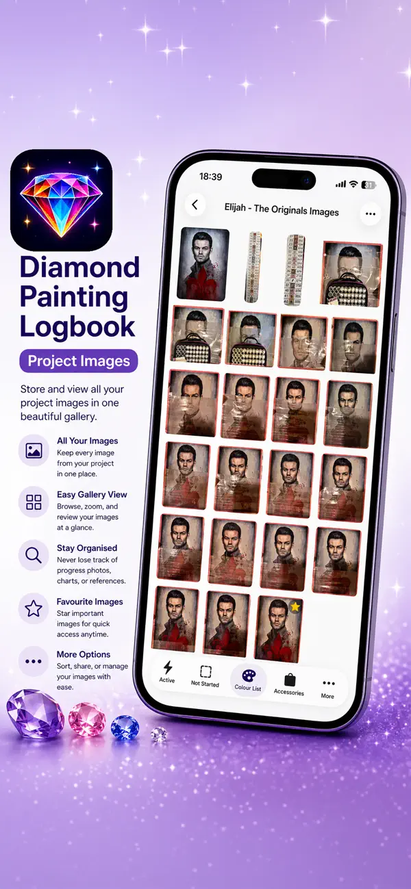 Diamond Painting Logbook Screenshot 3
