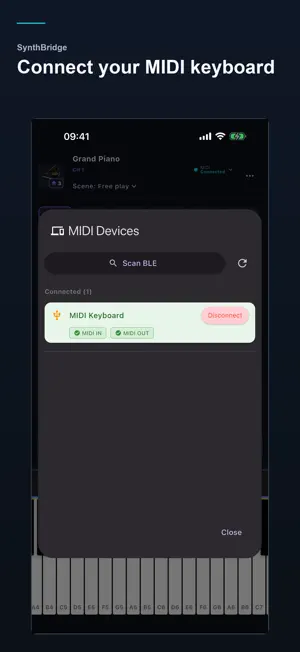 SynthBridge MIDI Synth screenshot 2