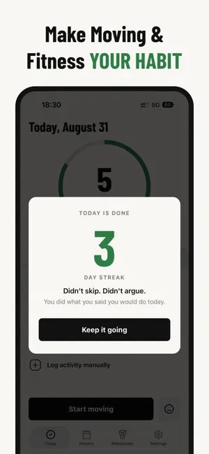 UNSKIP: All Activities Tracker screenshot 2