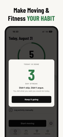 UNSKIP: All Activities Tracker Screenshot 2 of 9
