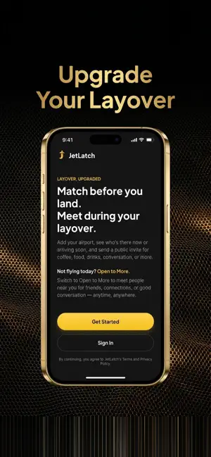 JetLatch: Airport Meetups screenshot 4