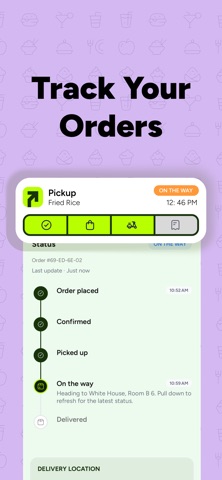 Pickup Delivery screenshot