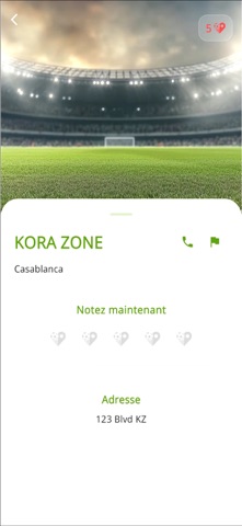 KORA ZONE - Match & Tournament Screenshot 4 of 7