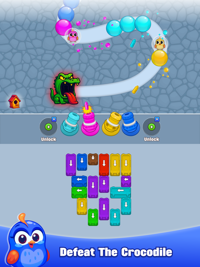 Bird Rescue Jam Sort Puzzle