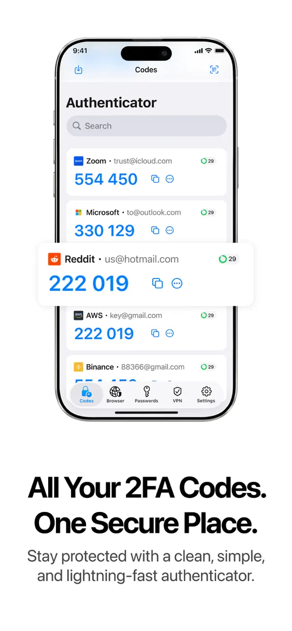 #2. Authenticator App ｡ (iOS) Ved: Allied Clicks