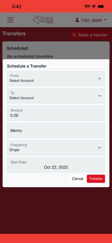 Citizens State Bank - Anton app screenshot 3