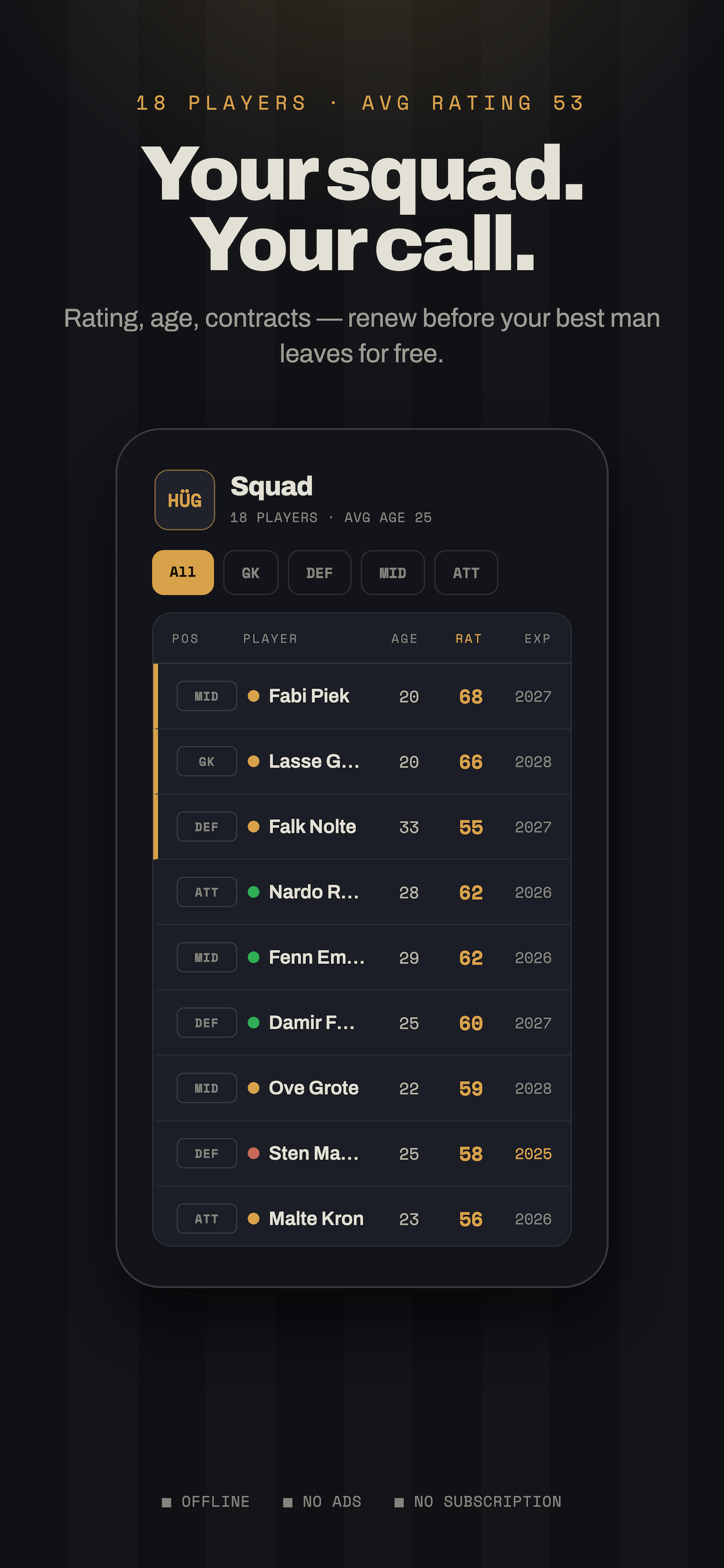 Aufstieg: Soccer Manager screenshot 2