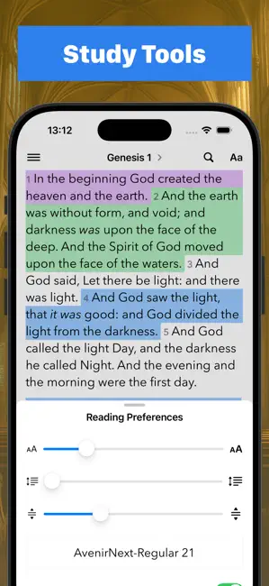 Holy Bible in One Year - KJV iPhone screenshot 6