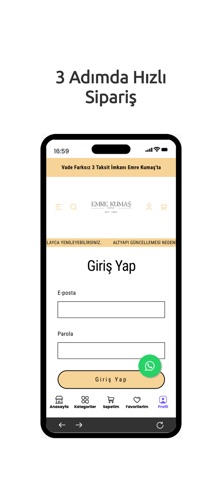 Emre Kumaş - Online Alışveriş screenshot