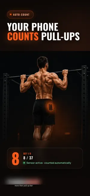 Pull Ups: Workout & Counter screenshot 2