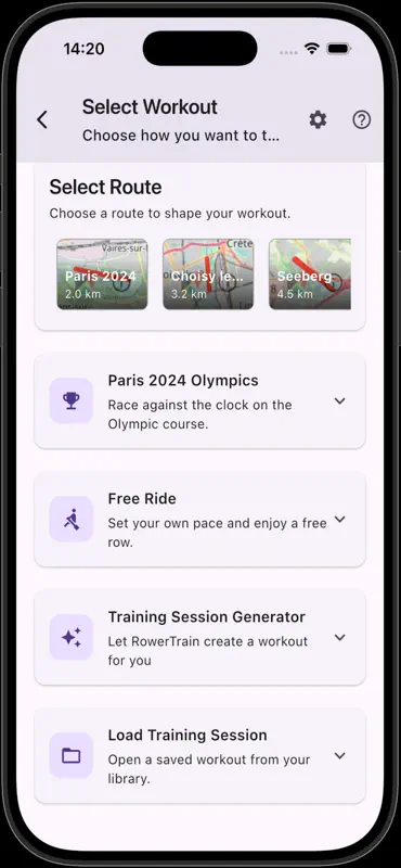 RowerTrain screenshot 4 of 8