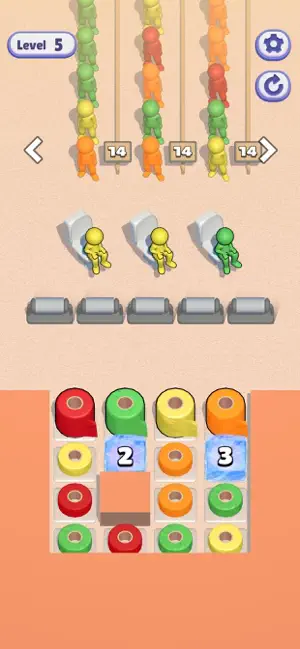 Paper Roll Out! screenshot 1