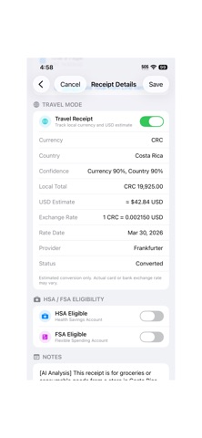 Receipt Savior - Save Receipts Screenshot 5 of 8