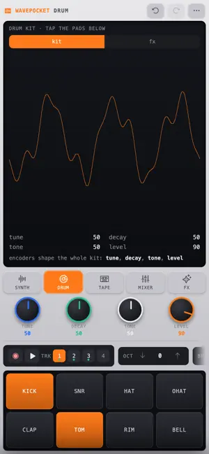 Wavepocket screenshot 1