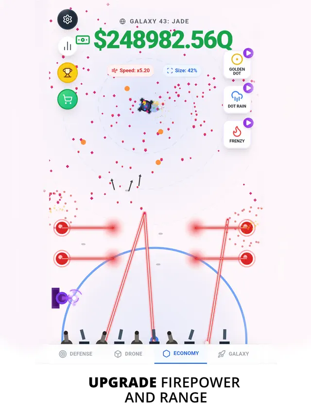 Idle Dot Shooter! screenshot 10