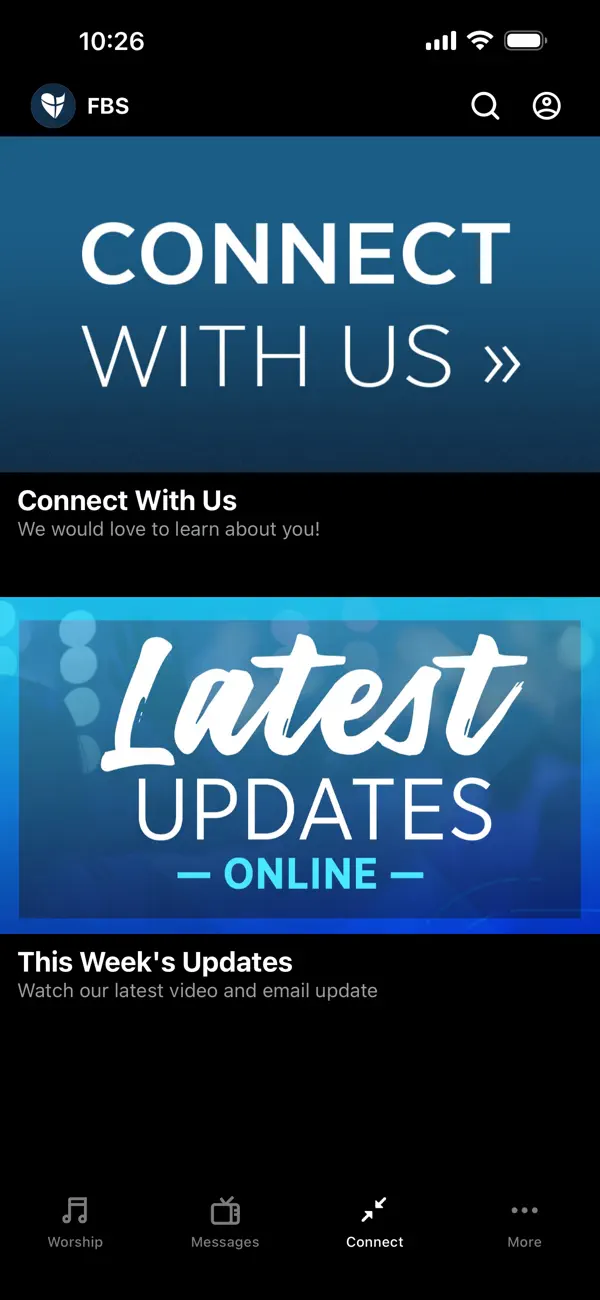 Screenshot #3 pour First Baptist Spartanburg App