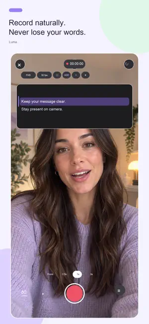 Luma: Teleprompter screenshot 1
