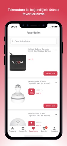Teknostore screenshot