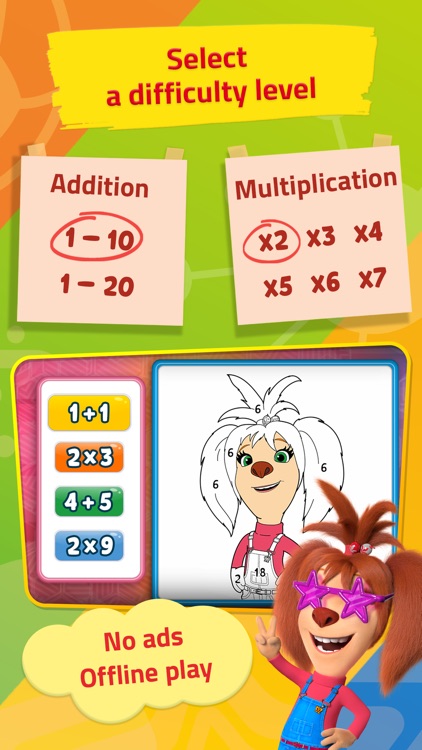 Math Learning game for kids 1C