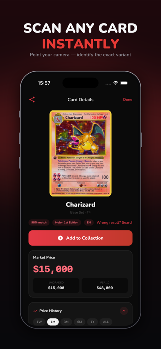 WildPull: TCG Card Scanner Screenshot 1 of 4