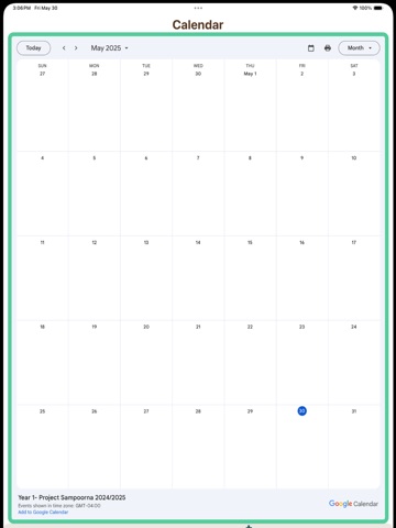 Sampoorna App iPad screenshot