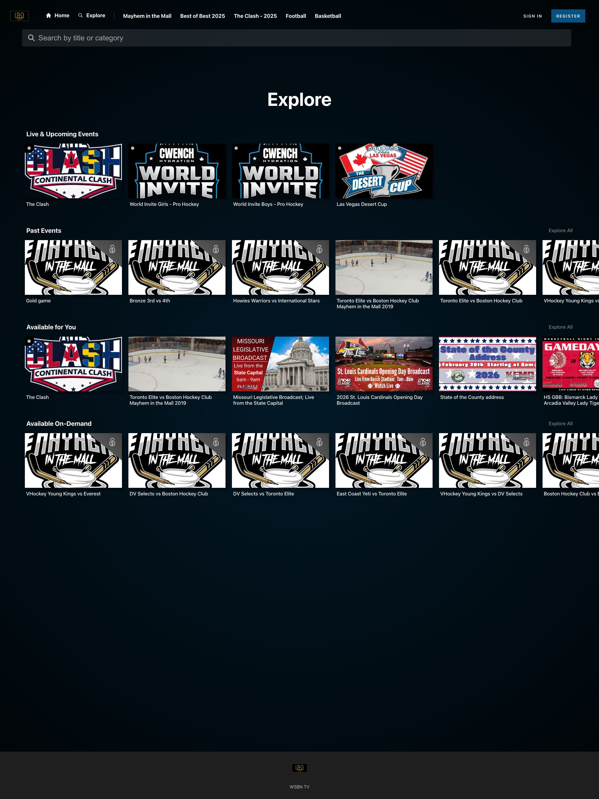 World Sports Broadcasting screenshot 14