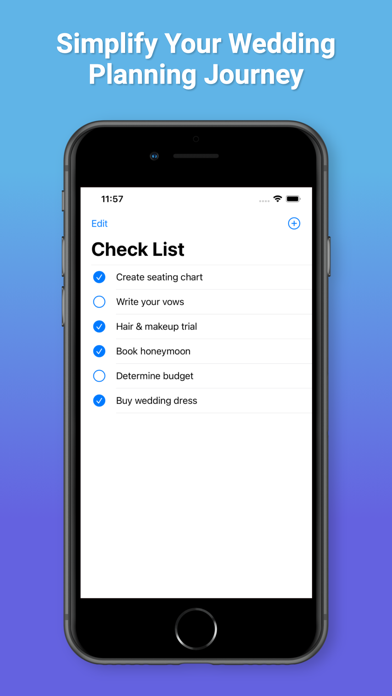 Wedding Planner: Countdown Pro Screenshot