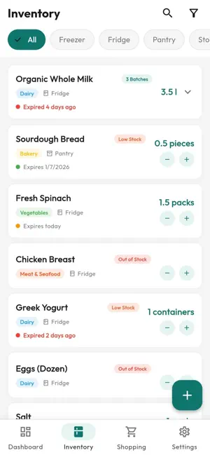 Kitchen Hub - Smart Pantry screenshot 3