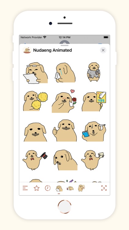 Nudaeng Animated Stickers