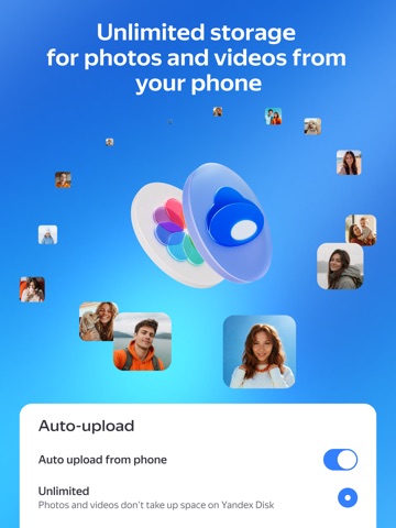 Yandex Disk secure storage App Store preview screenshot 10