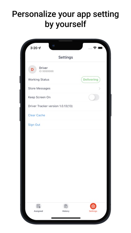 Driver Tracker PHJ screenshot-5