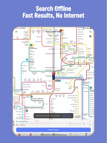 kuala Lumpur Metro Guide iPad screenshot