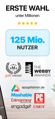 iScanner - Dokumenten Scanner App Store preview screenshot 2