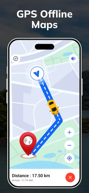 GPS Navigation - Offline Maps screenshot 2