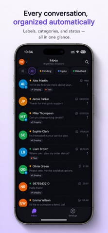 Sendiee Teambox iPhone screenshot