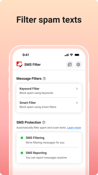 Trend Micro ScamCheck iPhone screenshot 6 - Utilities app