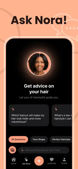 Nora - Hairstyle Try-On screenshot 4