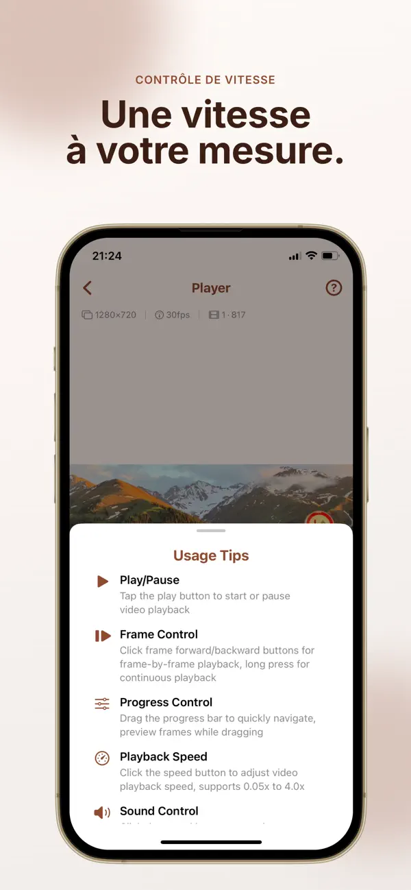 Screenshot #2 pour Framo - Lecteur Vidéo Image