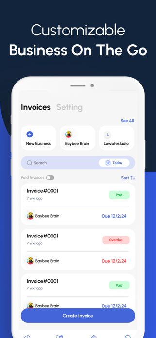 AI Invoice Maker & Receipt Screenshot 5 of 6