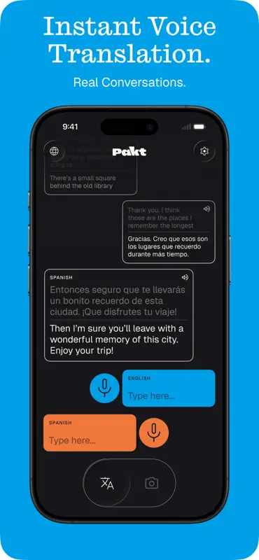 Pakt Offline Travel Translator screenshot 3 of 5