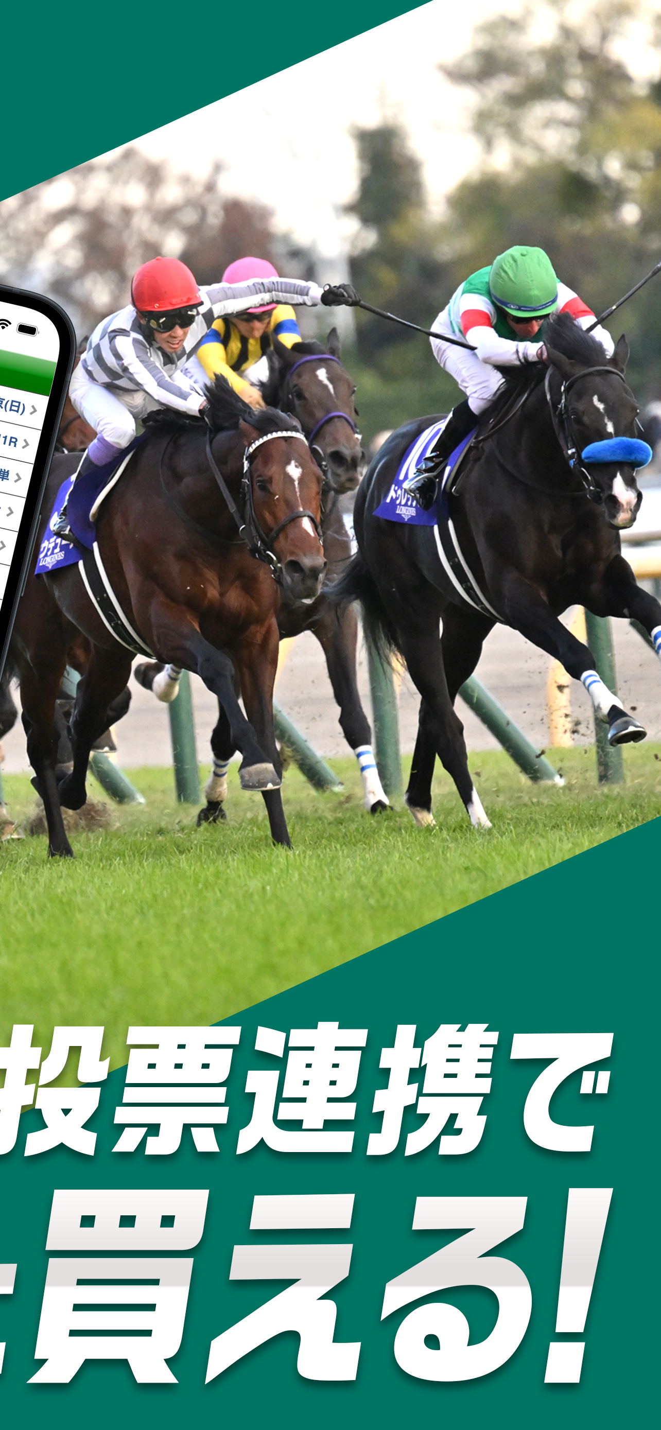 JRA 中央競馬のオッズやレースをゲーム感覚で予想/投票 screenshot 2