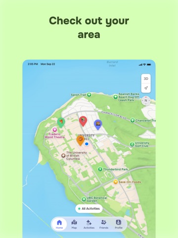 Spawn iPad screenshot