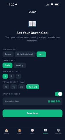 Smart Azkar iPhone screenshot