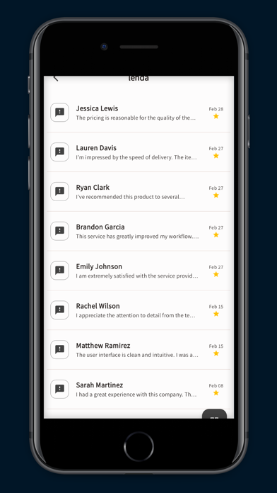 Feedbex - Feedback App Screenshot