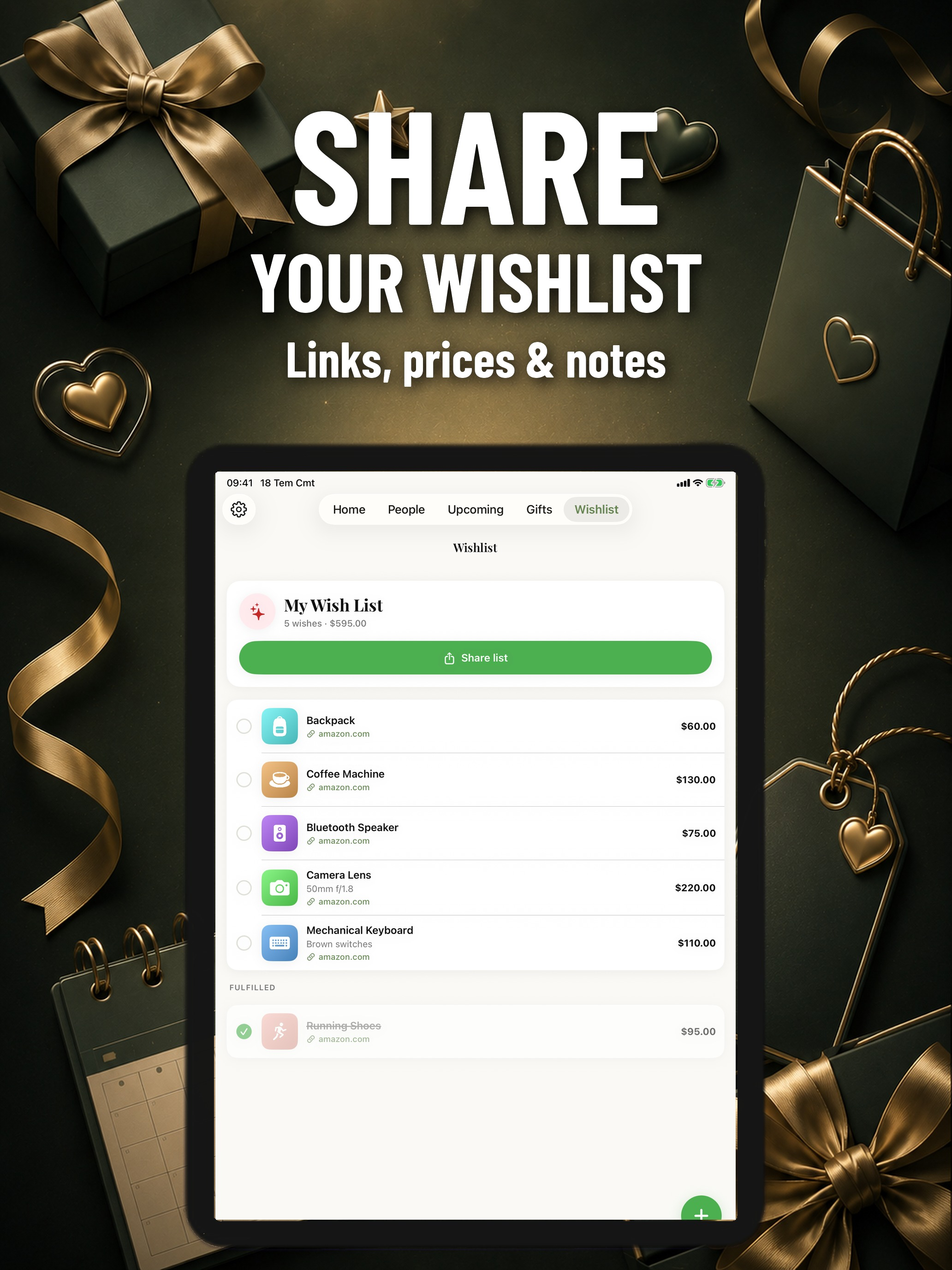 Gift List & Birthday Reminder screenshot 9
