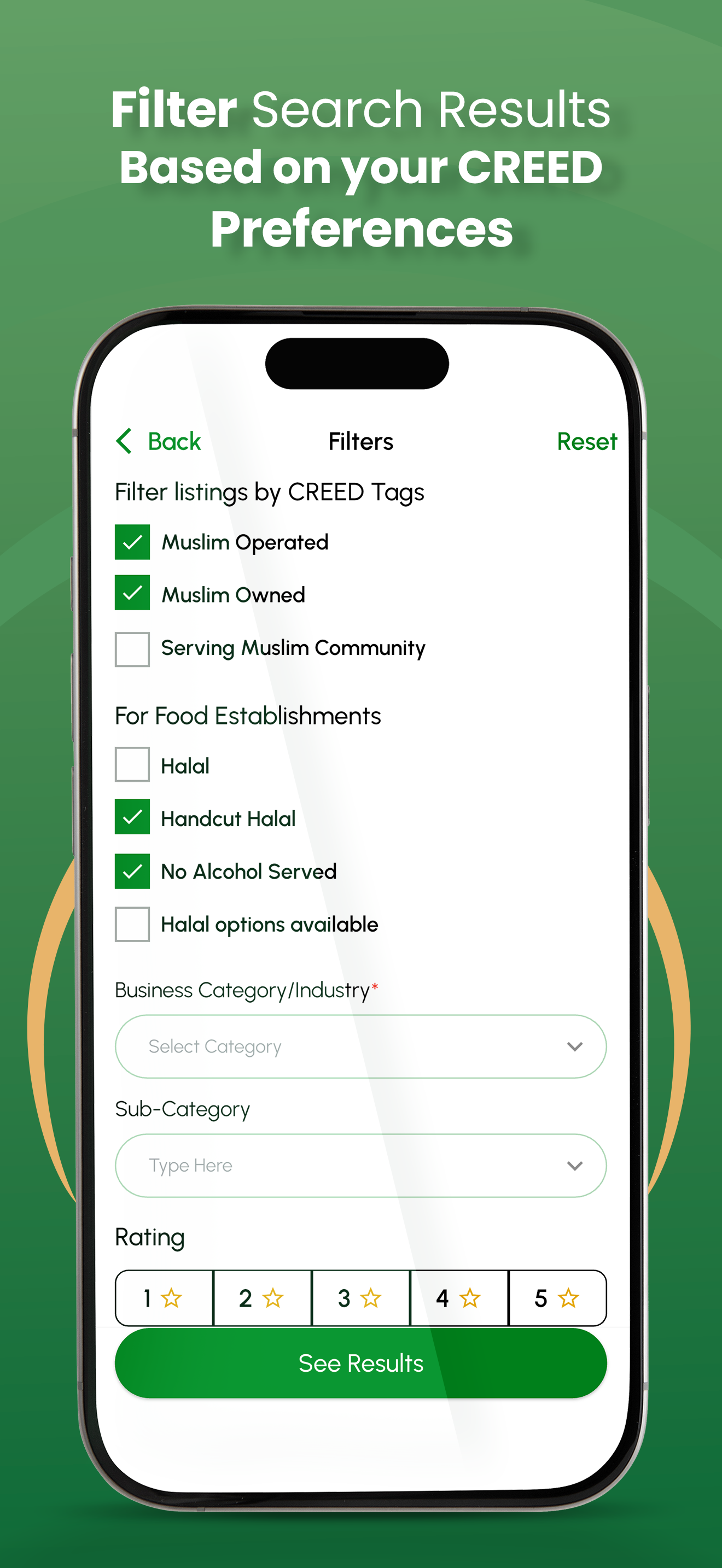 CREED Muslim Commerce Platform screenshot 4