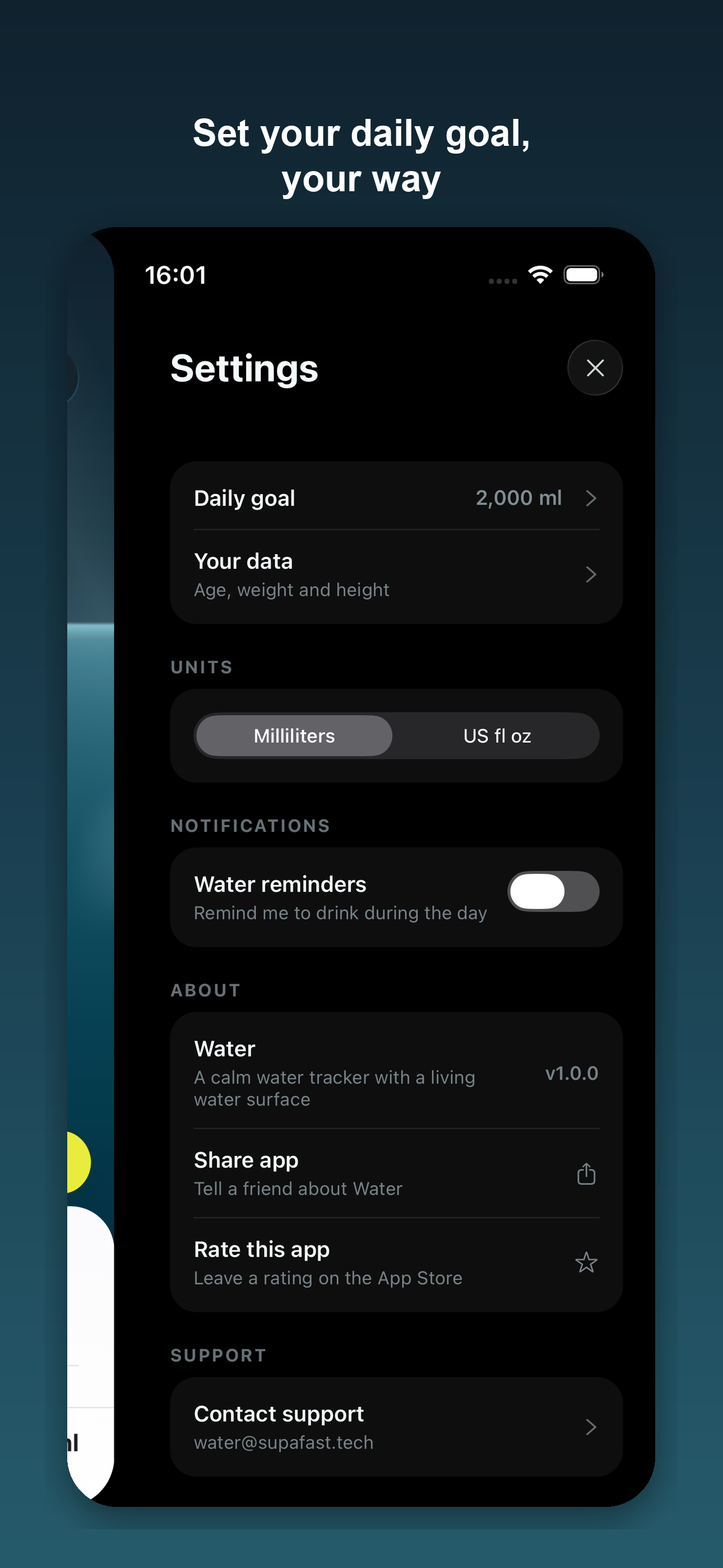 Water - Hydration Reminder screenshot 6
