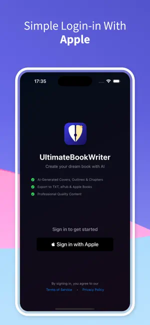 Ultimate Book Writer screenshot 1