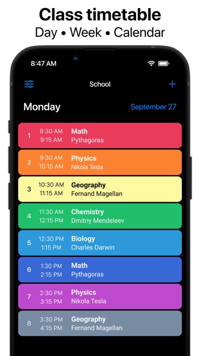 Smart Timetable: Daily Planner Screenshot