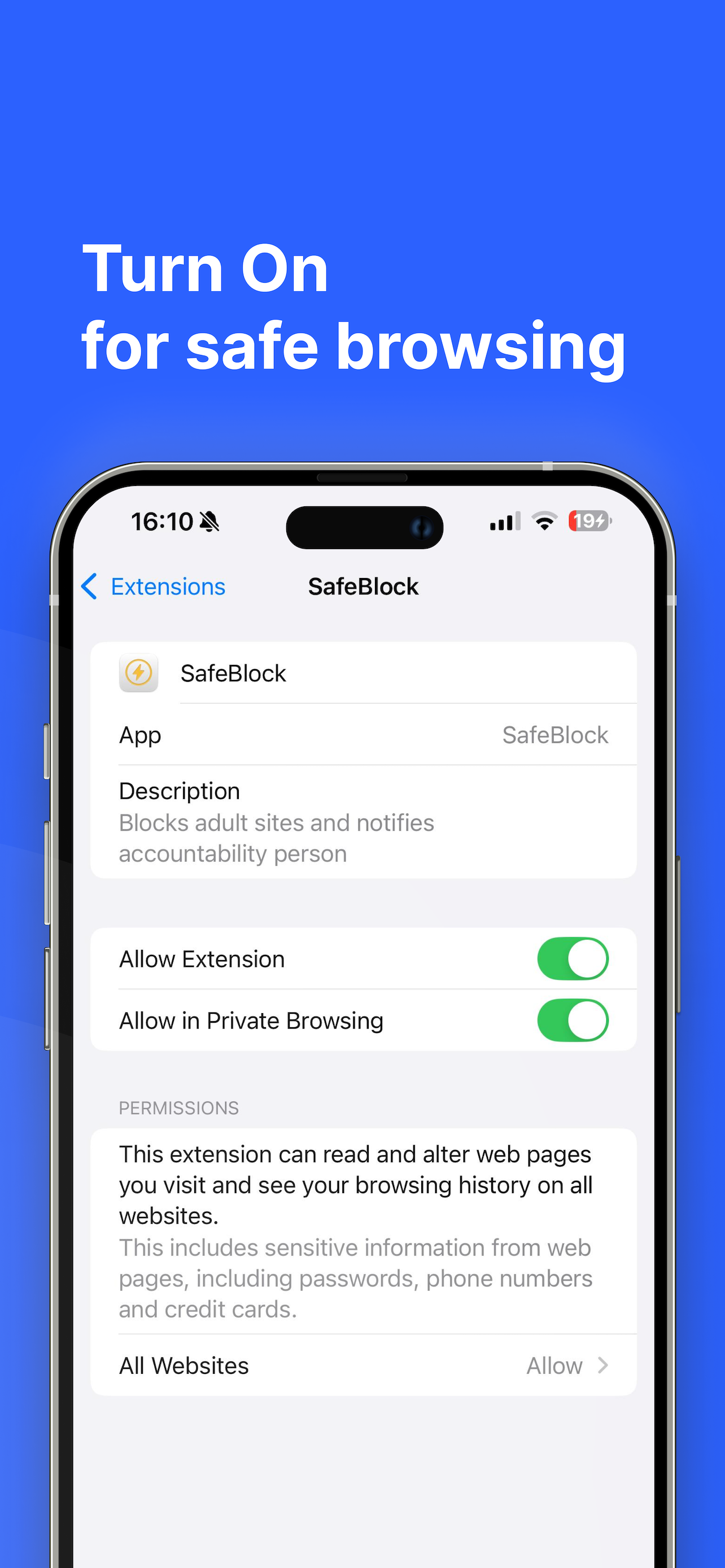 SafeBlock – Content Blocker screenshot 9